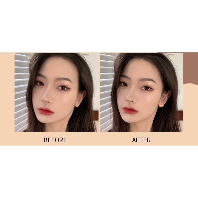 Phấn che hói tóc che mái bò liếm hàng nội địa Kiss Beauty màu tự nhiên