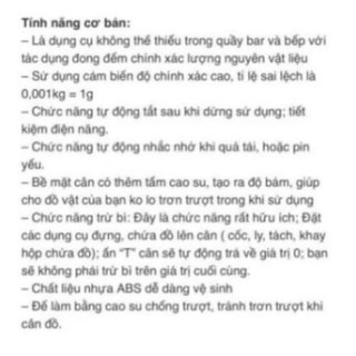Cân điện tử Delicio