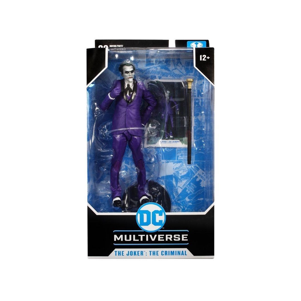 Mô hình DC Multiverse The Joker 18cm The Criminal Batman Three Jokers McFarlane Chính hãng Mỹ DCMF40