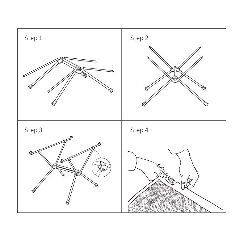 Bàn gấp dã ngoại NatureHike NH19Z027-Z 2020