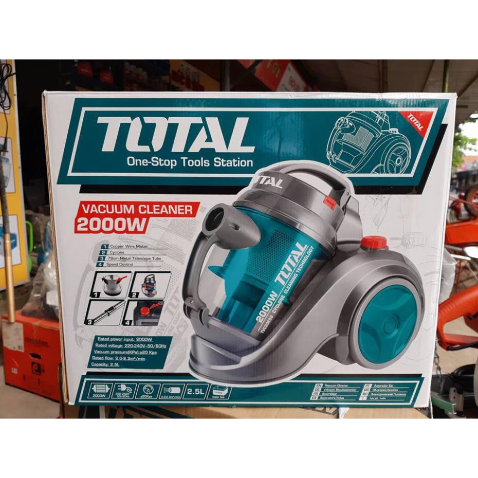 Máy hút bụi cầm tay 2.5 lít Total TVC20258