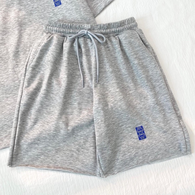 Set Đồ Bộ Nữ Quần Short Và Áo Polo MOMO Chất Da Cá Mềm Mịn