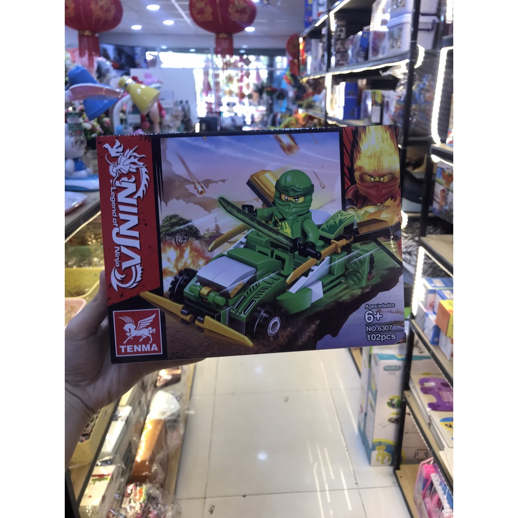 Ninjago - Lego Ninja Xếp Hình Xe Chiến Đấu