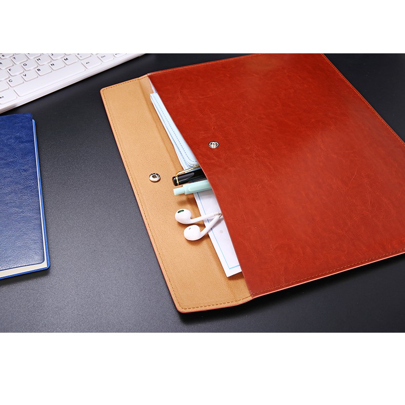 Túi da Khổ A4 đựng Tài liệu - Macbook mini - Ipad Pro