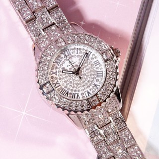 Đồng hồ nữ - đồng hồ nữ Quartz mặt đá sang trọng
