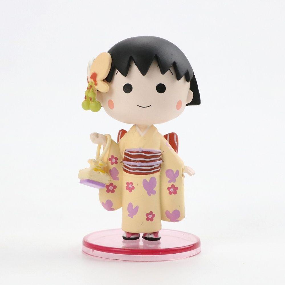 LILYES Mô Hình Nhân Vật Maruko Dễ Thương Dùng Trang Trí