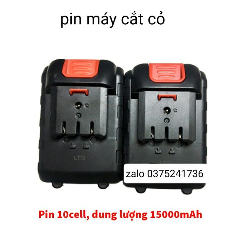 pin máy cắt cỏ LAPUSEN chẩu 10 cell (giá 1 pin) bảo hành 6 tháng