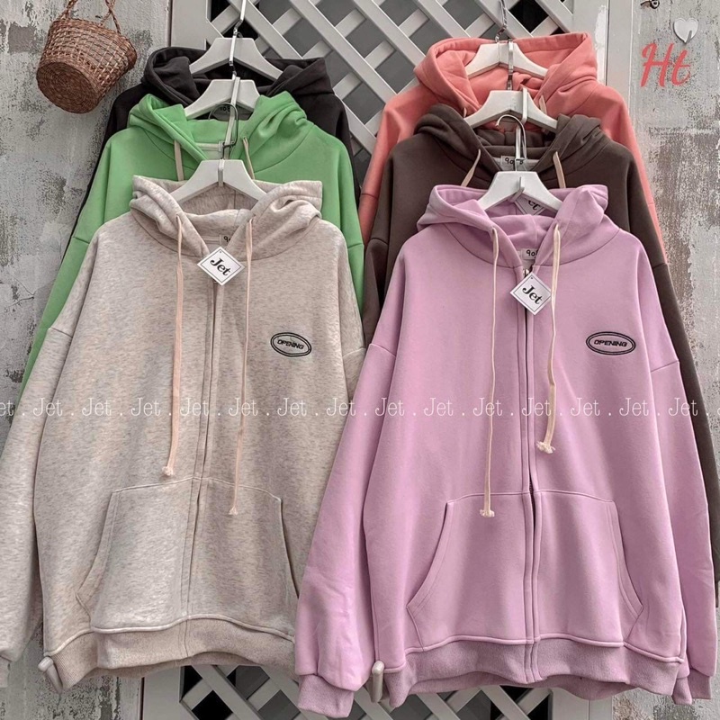 Áo khoác nỉ cotton Opening H2A