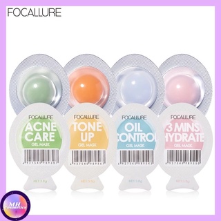  Mặt nạ trắng da Focallure 3.8g hỗ trợ giảm mụn dưỡng ẩm kiểm soát dầu nhờn trong 7 ngày nội địa Trung 