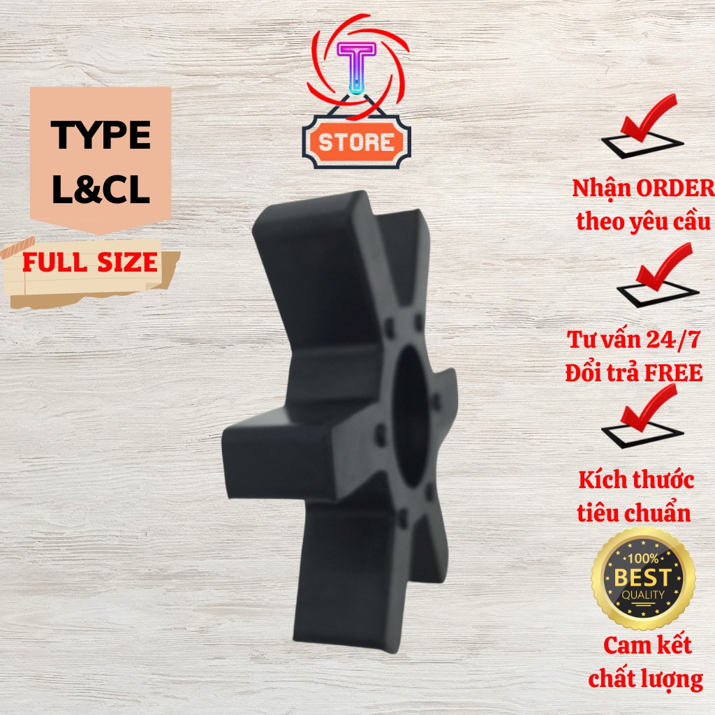 Giảm Chấn Cao Su Khớp Nối Type L,CL Kích Thước Tiêu Chuẩn Full Size