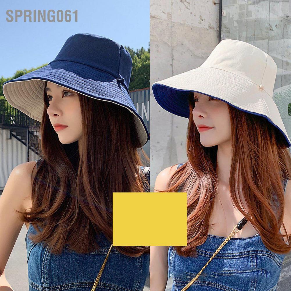 Hàng giao ngay Mũ chống nắng mùa hè Đi bộ đường dài câu cá Polyester với Dây chống gió rộng vành cho các hoạt động ngoài trời Spring061