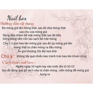[MẪU TRENDY] NAILBOX MÓNG ÚP THIẾT KẾ THEO YÊU CẦU