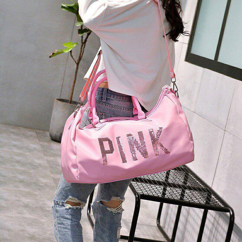 Túi Pink hồng size đại du lịch