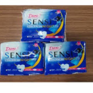 Băng Vệ Sinh Ban Đêm Diana Sensi Cool Fresh Night 29Cm/35cm/super