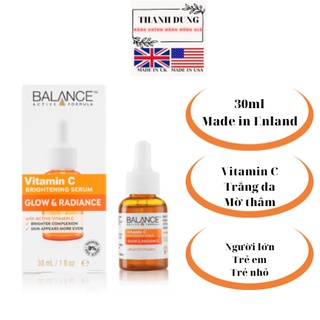 Serum Sáng Da, Mờ Thâm Balance Active Formula Vitamin C Brightening 30ml