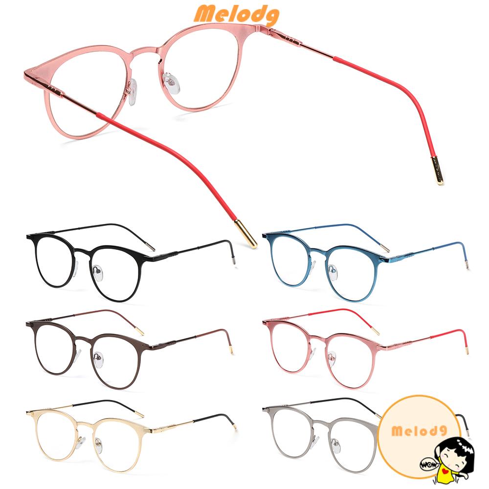 Mắt Kính Gọng Tròn Bằng Kim Loại Kiểu Cổ Điển Thời Trang Cho Nữ