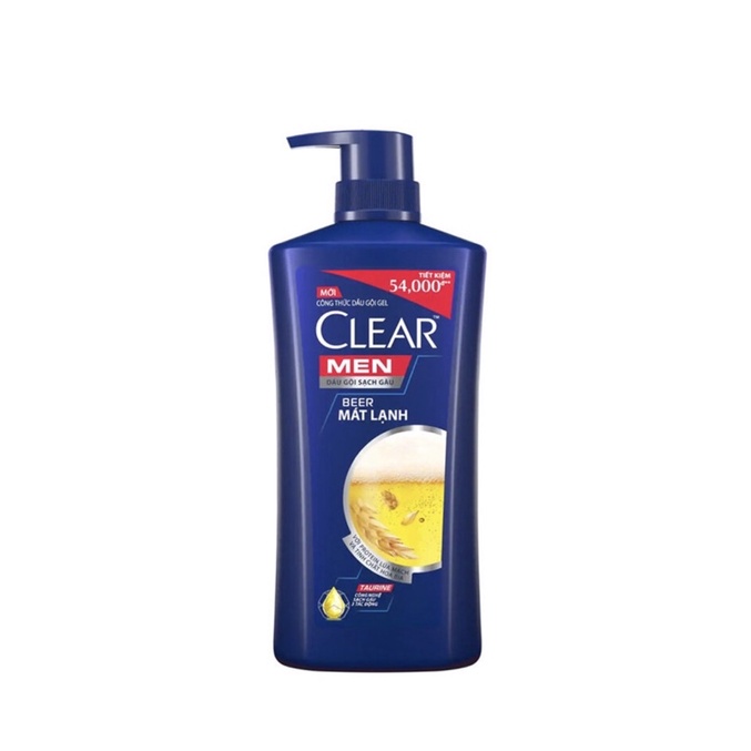 Dầu gội Clear Men Beer 650g