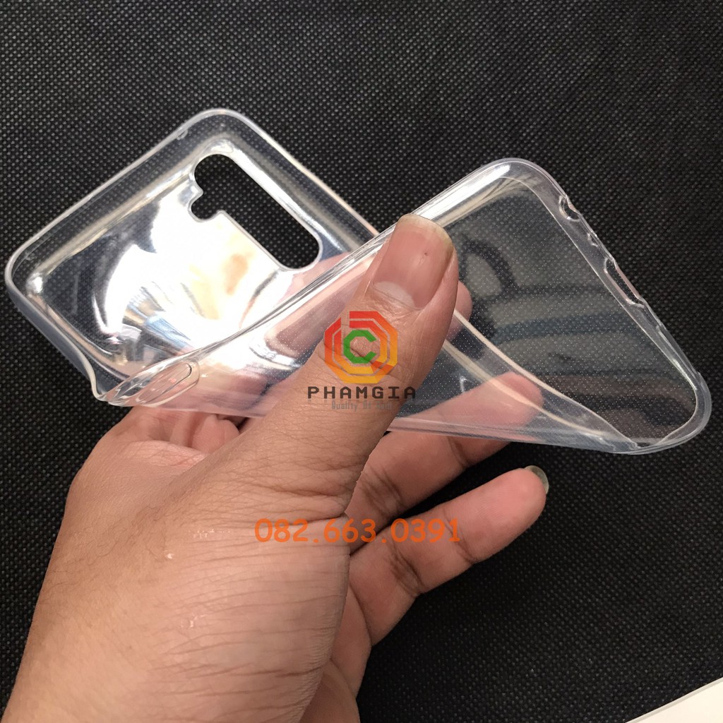 Ốp lưng dẻo đen Realme 6 / Realme 6 Pro chống vân tay, bền, đẹp