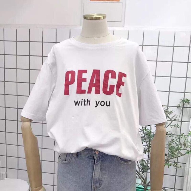 Áo phông Peace With You LDU0519