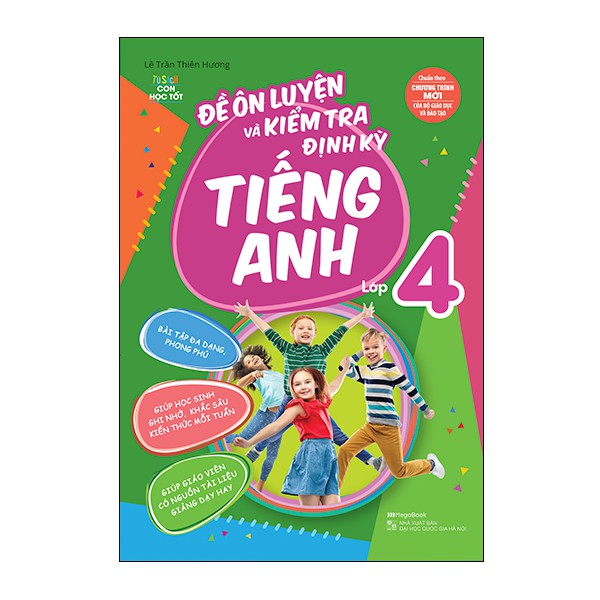 Sách - Combo Đề ôn luyện và kiểm tra định kỳ Tiếng Anh lớp 3,4,5 (bộ 3 cuốn)