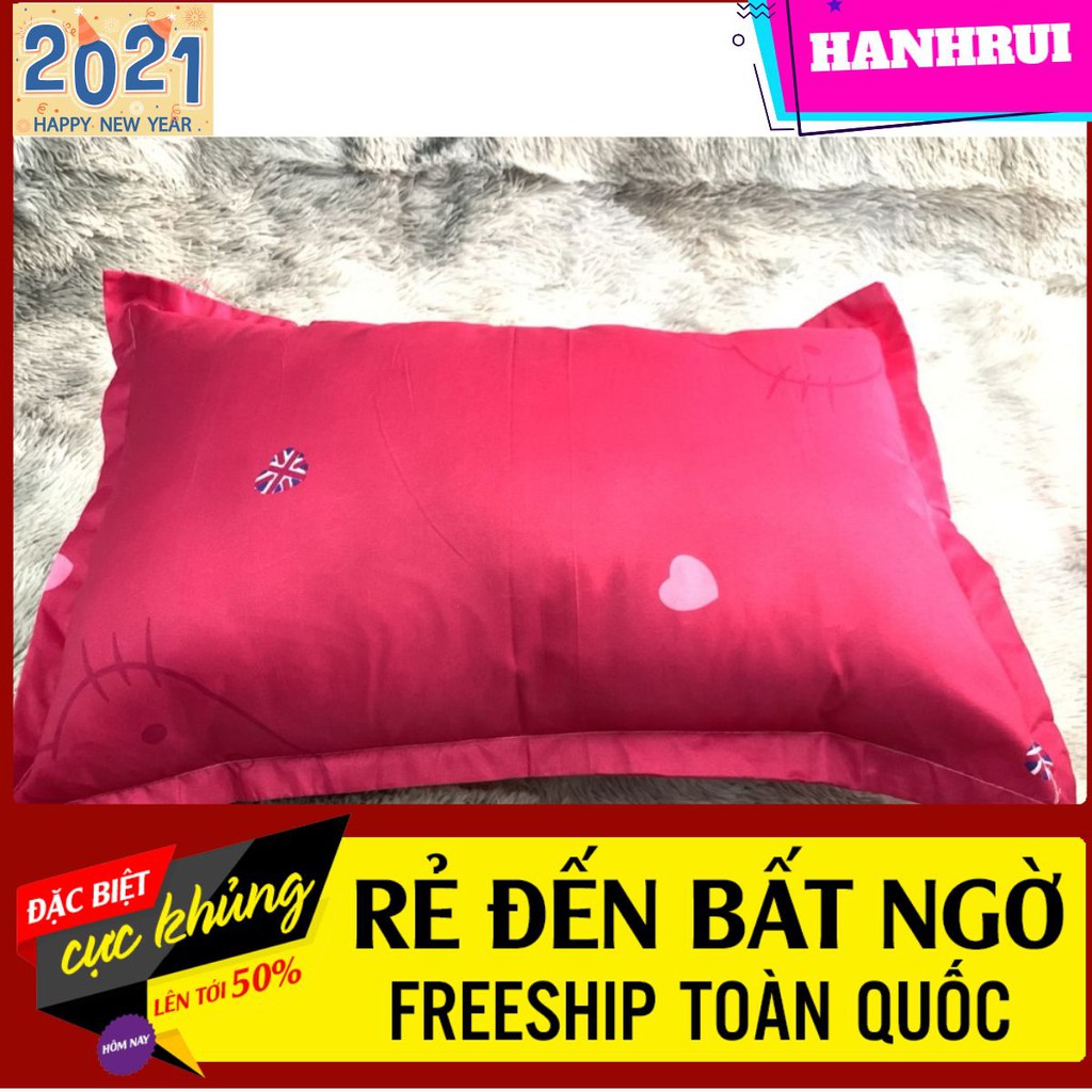 [Xả hàng nghỉ tết]Vỏ Gối Nằm,Áo Gối Nằm Cotton poly Hàn Quốc AG1252