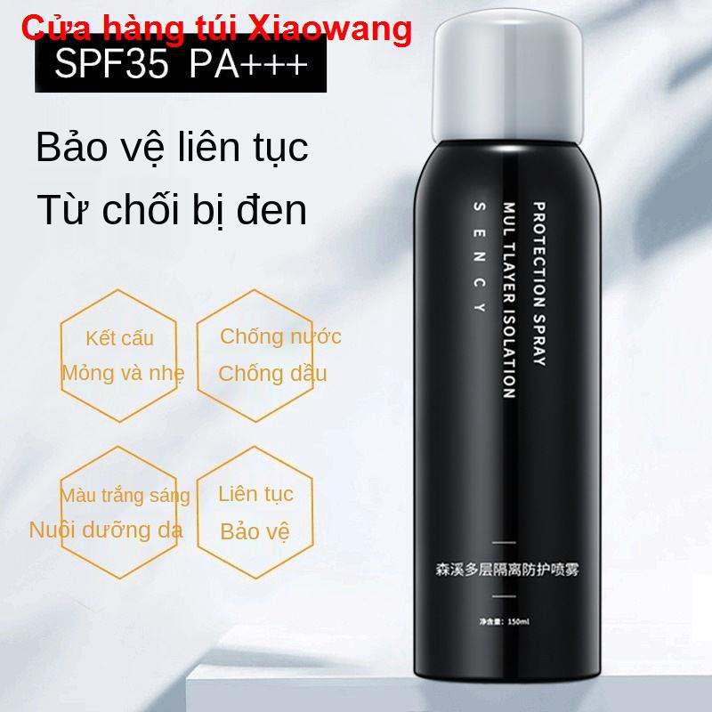 dầu lavenderXịt chống nắng nam ngoài trời đặc biệt tia cực tím làm trắng da và dưỡng ẩm cách ly thấm nước mồ hôi h