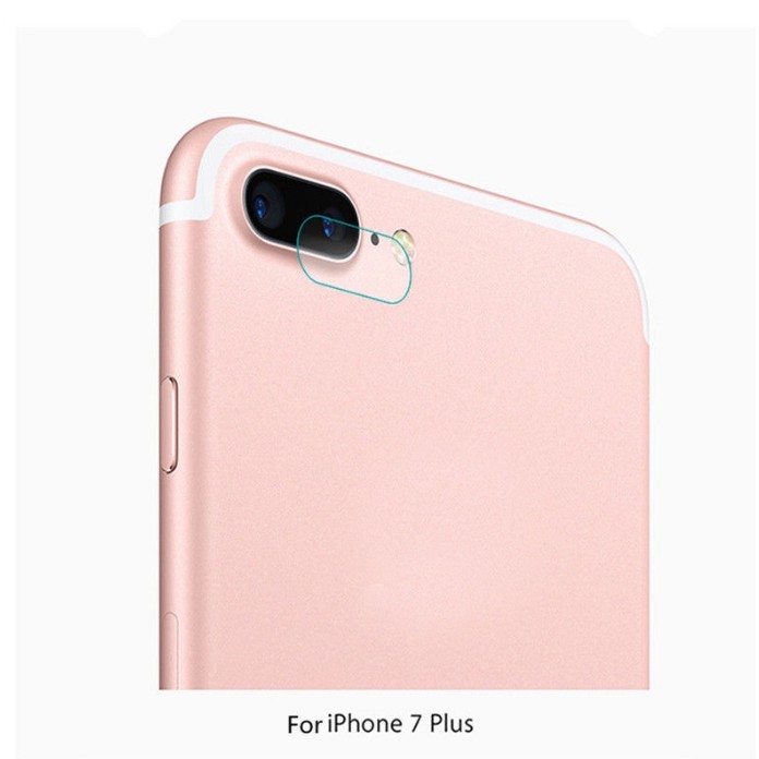 Dán kính cường lực Camera iPhone 7 Plus/ 8 Plus ( Trong suốt )