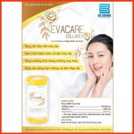Nước uống Evacare Collagen + Glutathione nguyên liệu nhập khẩu [chính hãng]
