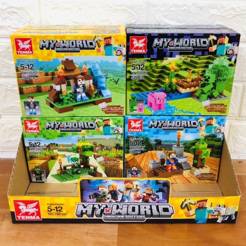 Lego Ghép Hình Game My World Mini World SP575