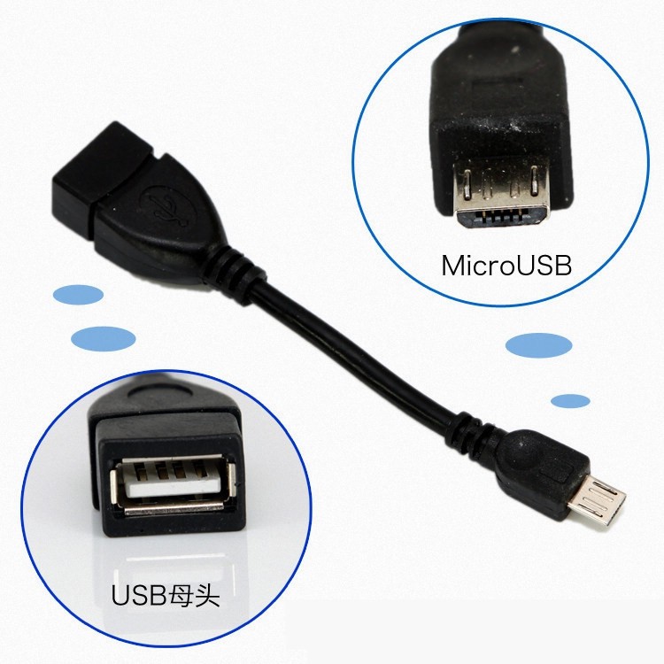 Cáp Chuyển Đổi Dữ Liệu Otg Micro Usb Android