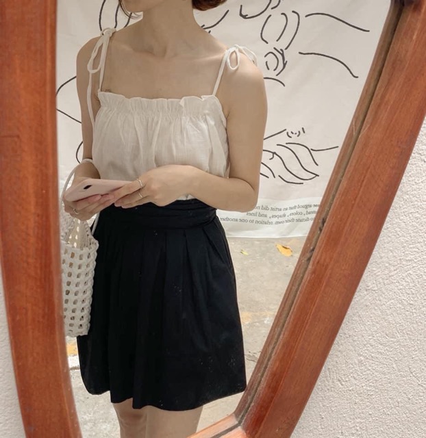 [ Mã WASTAPR giảm 10K đơn 50K] BÁN SỈ ÁO 2 DÂY ĐŨI CHUN NGỰC CHO NỮ | BigBuy360 - bigbuy360.vn