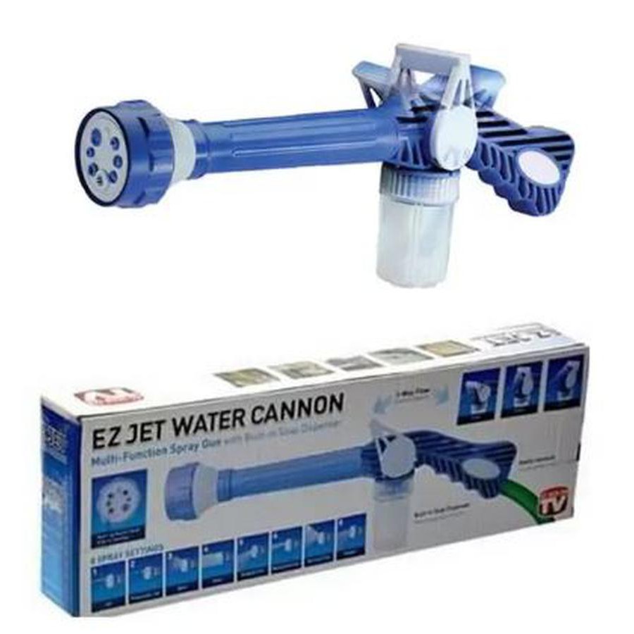 FREESHIP 99K TOÀN QUỐC_Vòi xịt nước tăng áp Ez Jet Water Canon 8 chế độ