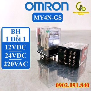 Rơ le trung gian ✴️ Relay Omron 14 chân MY4N-GS DC24