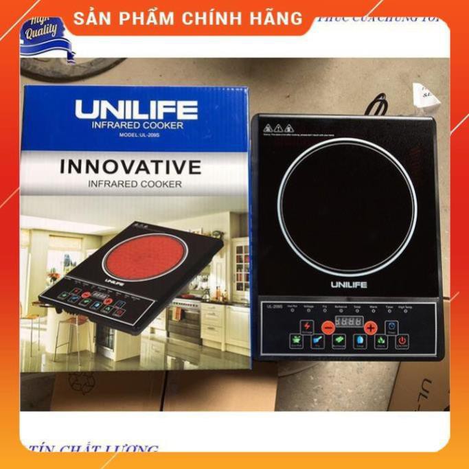 Bếp hồng ngoại cao cấp UNILIFE UL-209S (sử dụng cho tất cả các loại nồi, chảo) hàng chính hãng bảo hành 12 tháng