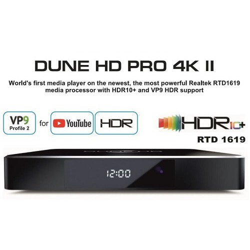 Đầu phát phim Dune HD Pro 4K II - hàng chính hãng
