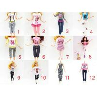 Bộ quần áo mặc nhà cho búp bê barbie