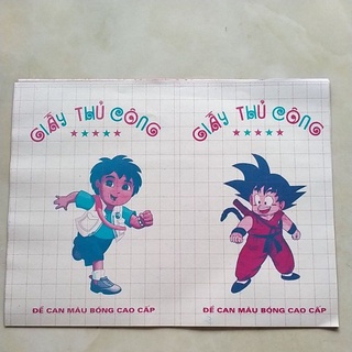 Giấy màu thủ công có keo dán sẵn