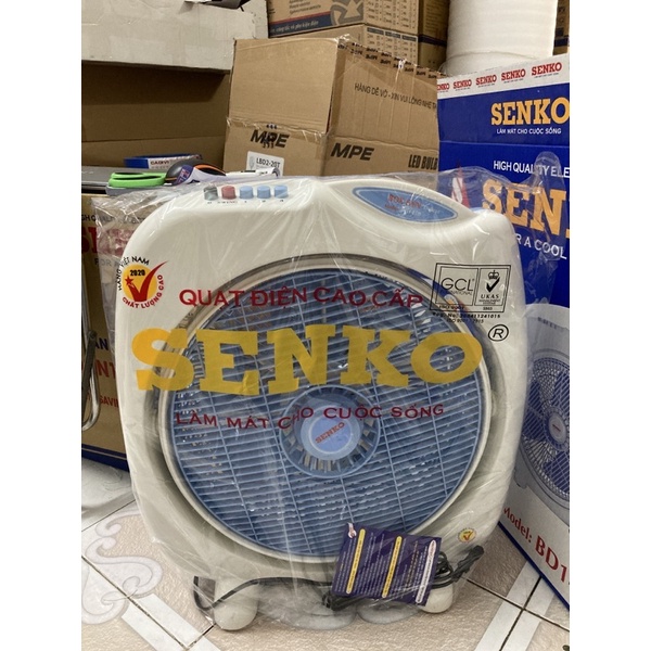 Senko - Quạt bàn đảo hộp 4 tấc Senko BD1410