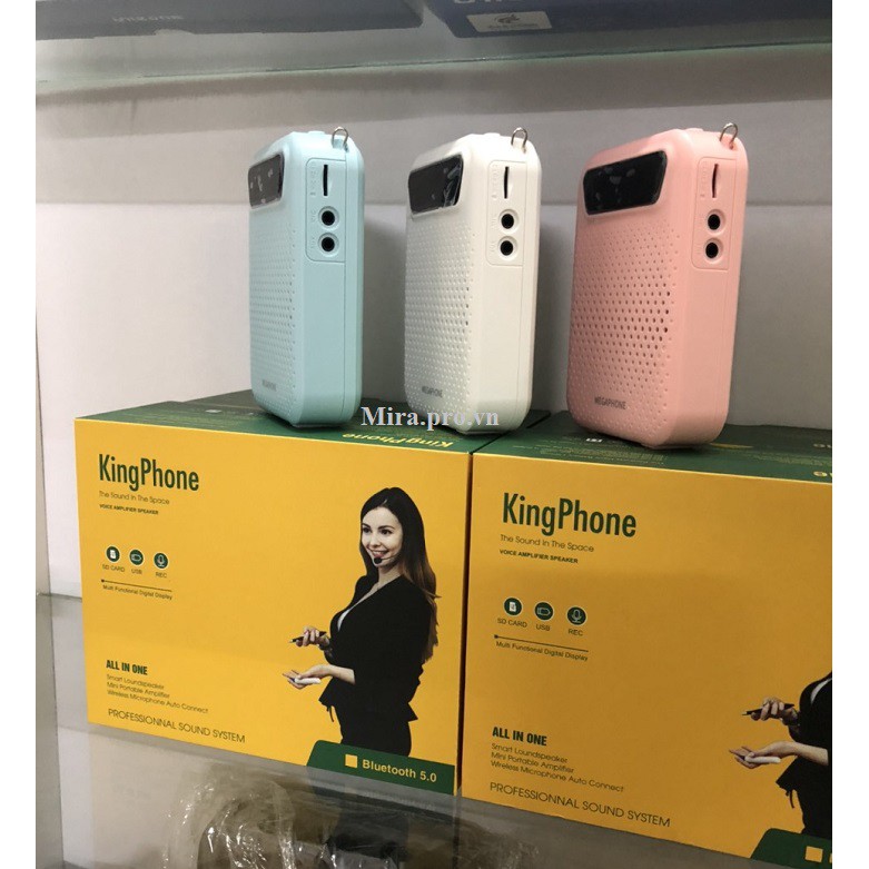 MÁY TRỢ GIẢNG KHÔNG DÂY HÀN QUỐC KING PHONE KP-51