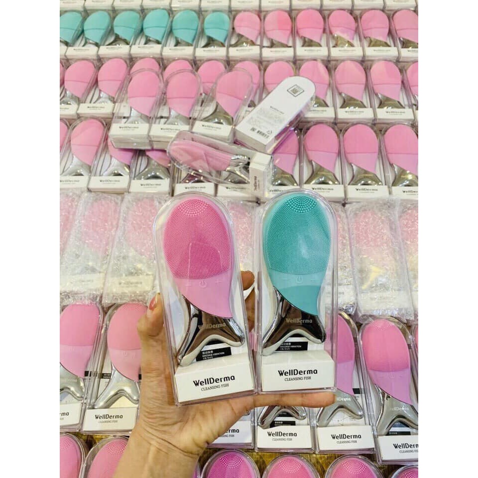 Máy Rửa Mặt Cá Wellderma Hàn Quốc PHIÊN BẢN MỚI | BigBuy360 - bigbuy360.vn