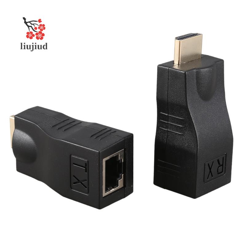 Bộ chuyển đổi mạng LAN Ethernet 4K 3D HDMI 1.4 30M sang RJ45 5e/6 | BigBuy360 - bigbuy360.vn