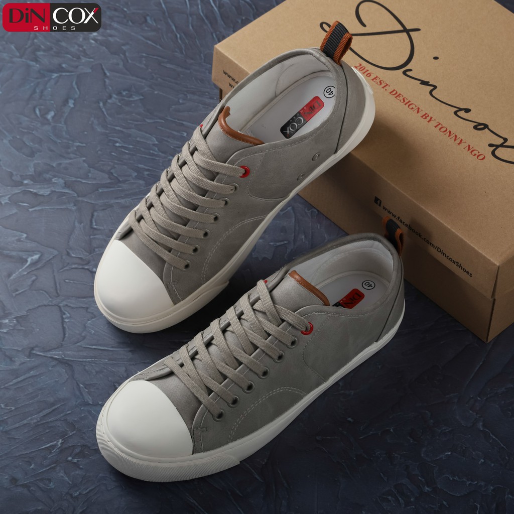 [Mã FAMALLT5 giảm 15% đơn 150K] Giày Sneakers Nam DinCox - C11- Grey