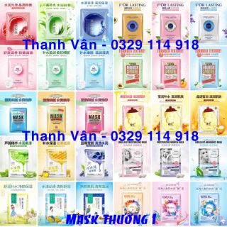 Combo 300 mask nội địa thường cho khách