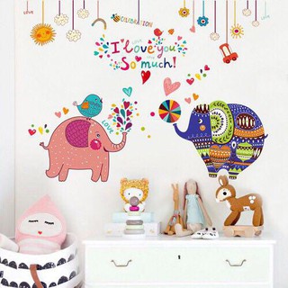 Decal vợ chồng nhà voi