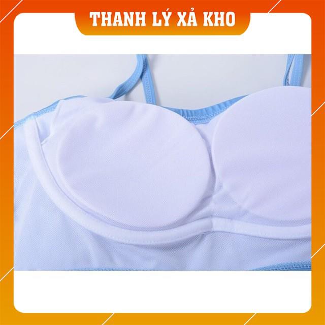 Đồ bơi nữ Đồ bơi 2 mảnh voan bèo trễ vai -  BÈO XANH, BÈO CARO TRẮNG | BigBuy360 - bigbuy360.vn