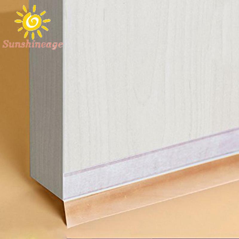 Seal Strip Bumper Silicone Window Gap 1 Roll Door Sealing 5/8/10 Meter Dustproof Soundproof Anti collision High Quality