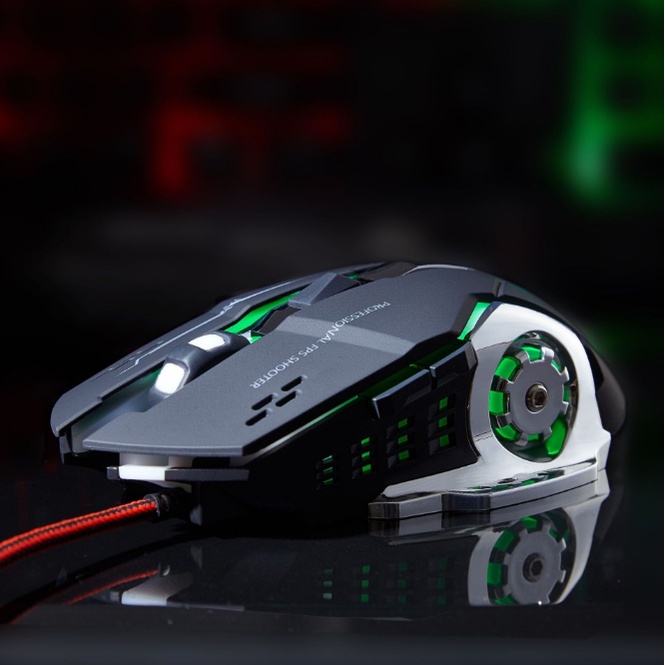 Chuột Chơi Game Có Dây T28 Bản Đặc Biệt, Led Đổi Màu Cực Đẹp, Thiết Kế Gaming Cho Máy Tính, PC, Laptop