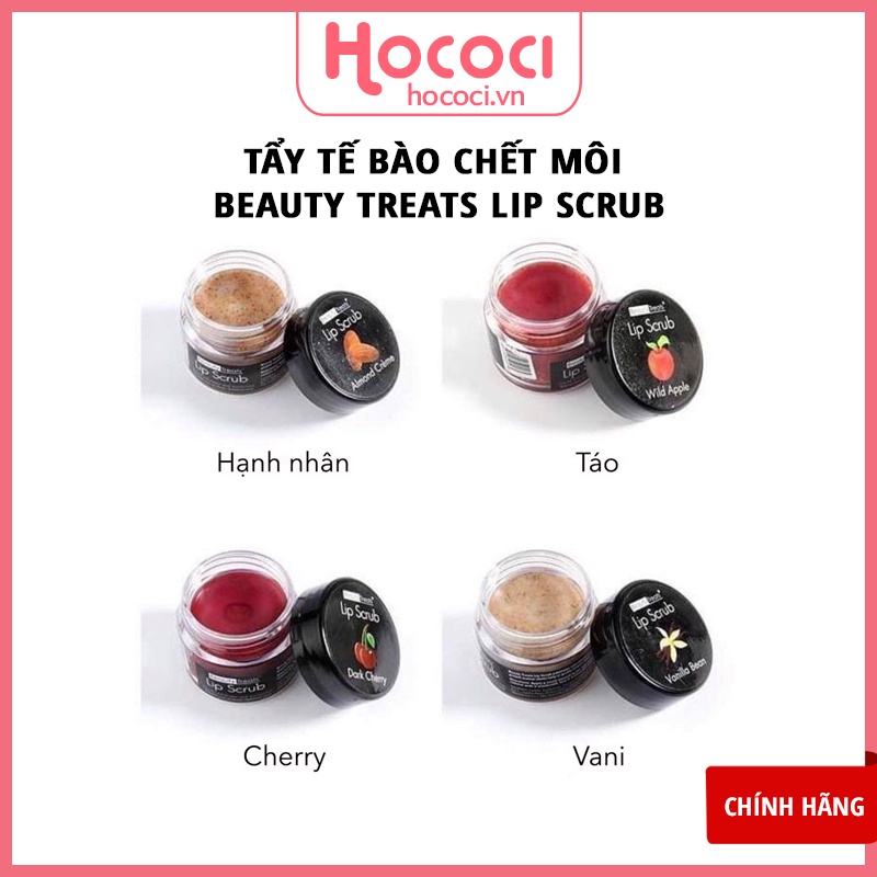 ✅[CHÍNH HÃNG] Tẩy Tế Bào Chết Môi Beauty Treats Lip Scrub 10,5g