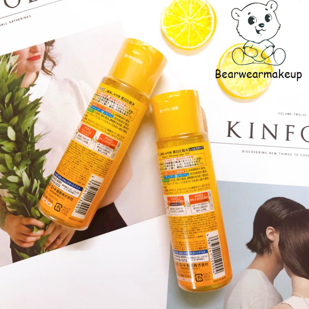 AUTHENTIC NƯỚC HOA HỒNG VITAMIN C CC MELANO-LOTION CC MELANO