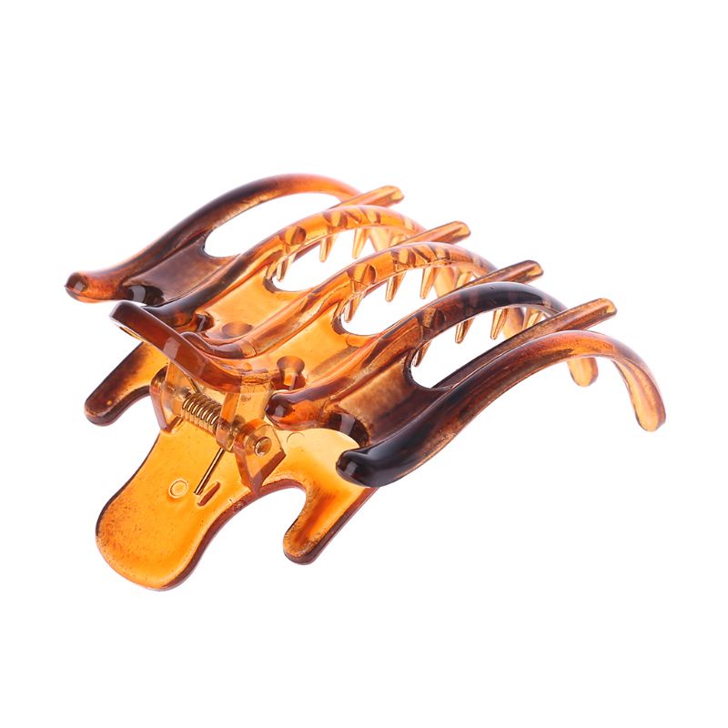 Set 5 Kẹp Tóc Càng Cua Lớn Chống Trượt Màu Đen Cho Nữ YOUYO